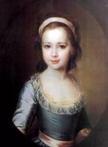 Екатерина Воронцова в детстве 