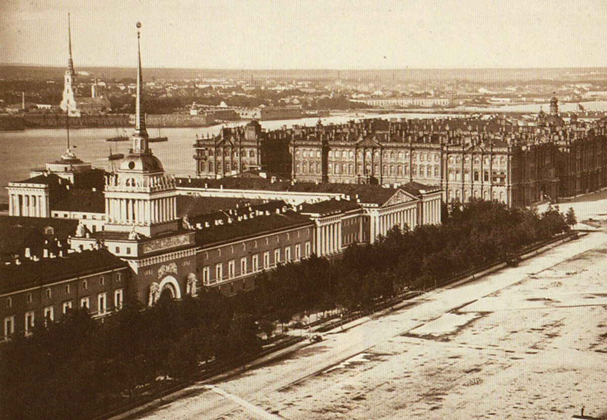 Фото Адмиралтейства до 1825 г. из архивных источников