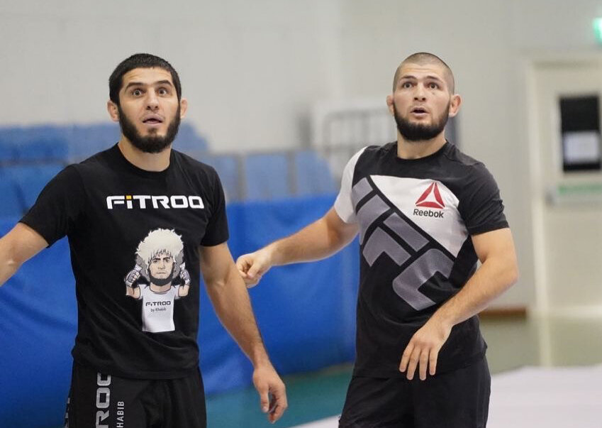 Ислам Махачев и Хабиб Нурмагомедов | Фото https://www.instagram.com/khabib_nurmagomedov