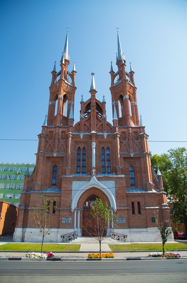 Костел Пресвятого сердца. г. Самара, ул. Фрунзе, 157. Фото: Вадим Кондратьев 