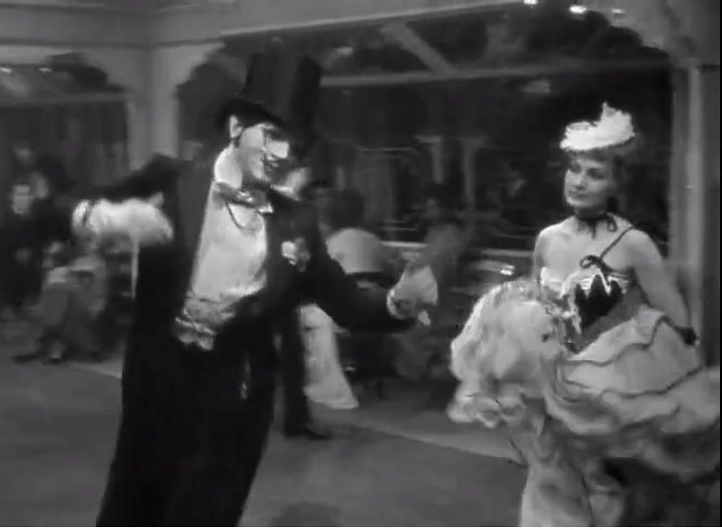 кадр из фильма «Наслаждение» (реж. Макс Офюльс, 1952)