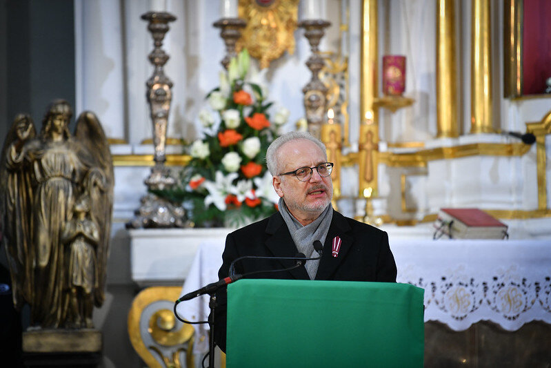 Президент Латвии Эгилс Левитс преодолевает кризис. Photo Valsts prezidenta kanceleja