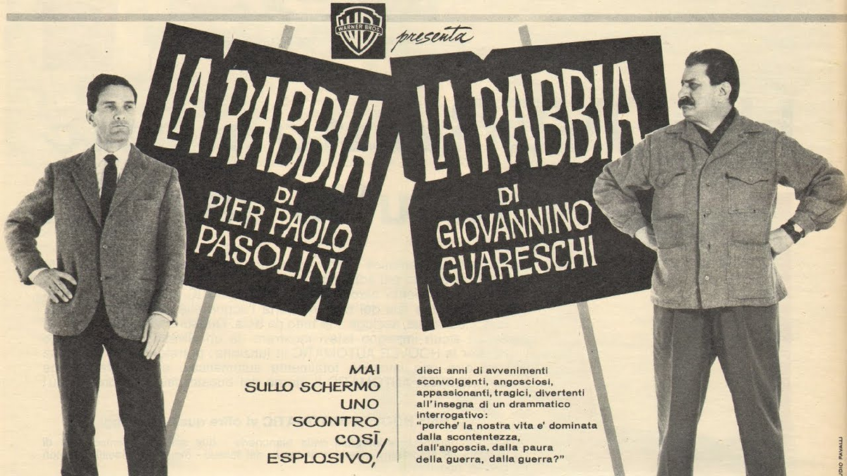Режиссеры: Пьер Паоло Пазолини, Джованни Гуарески. Италия. 1963.