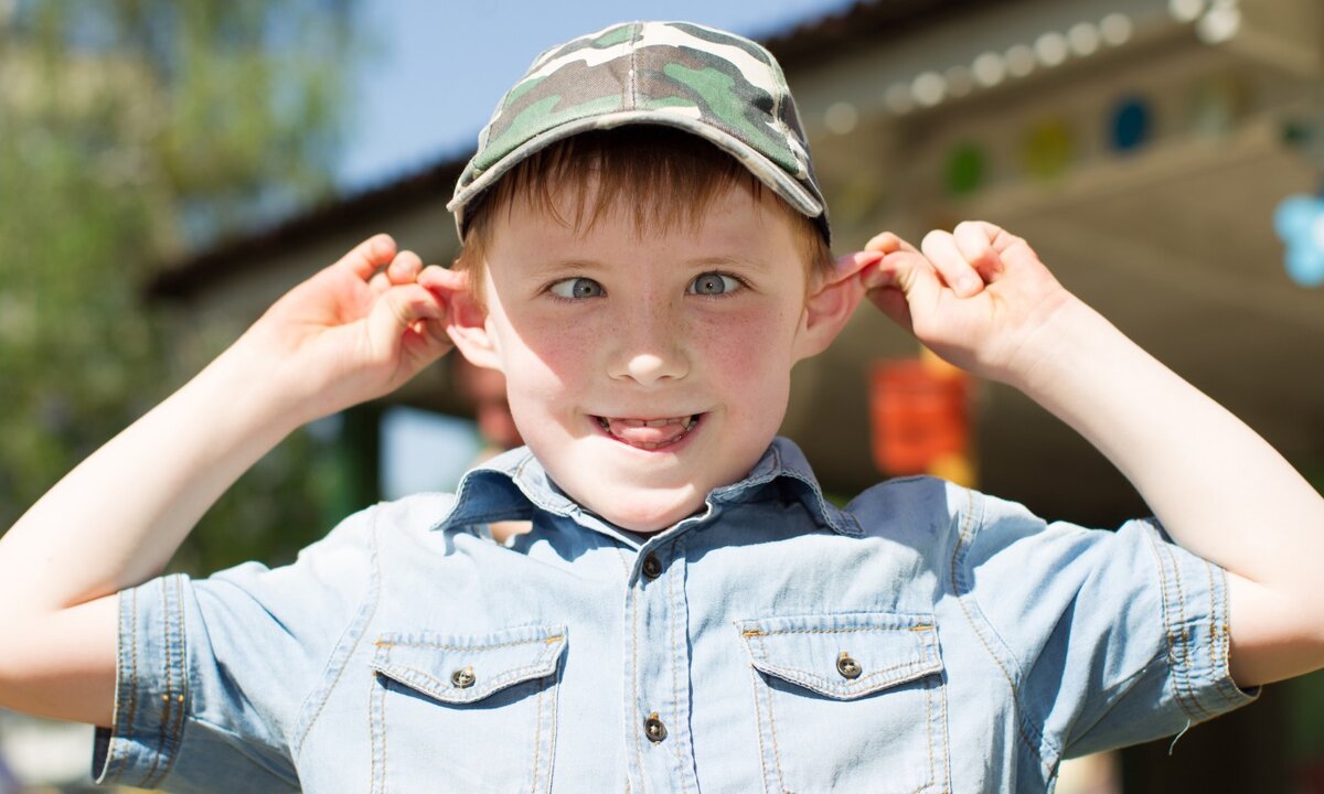 Это - не мой ребенок. Но ведет себя примерно так...