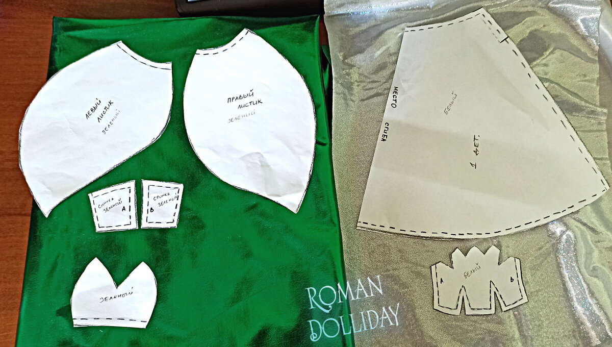 Мой цветовой вариант платья потемнее