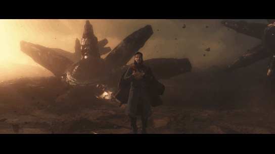 Создание клонов. Гифка на основе фильма "Мстители: Война бесконечности". Гифка автора