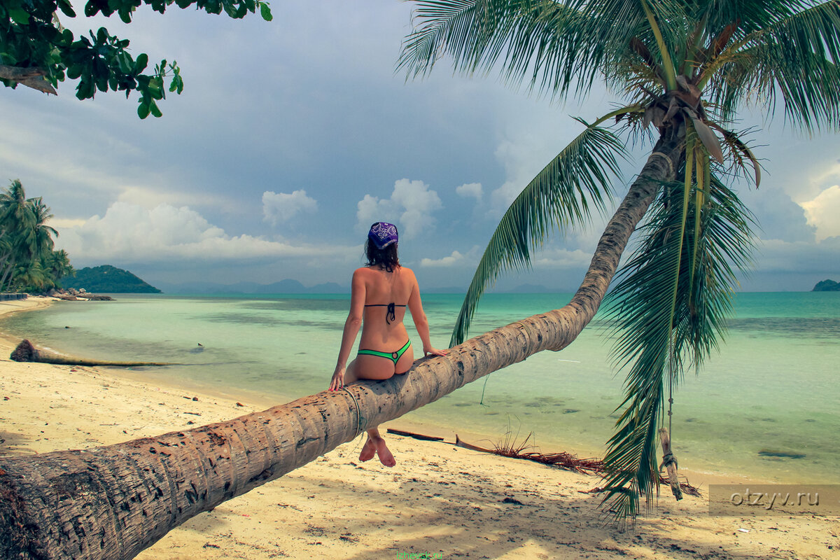 Красавица на тайском побережье.