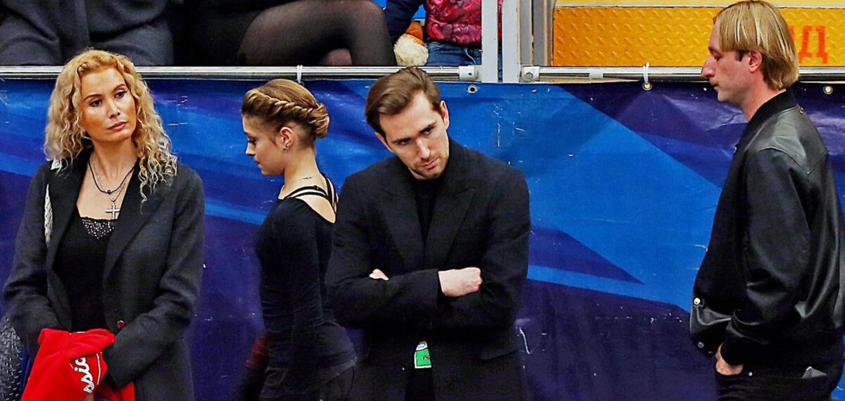 Этери Тутберидзе, Алёна Косторная, Даниил Глейхенгауз, Евгений Плющенко