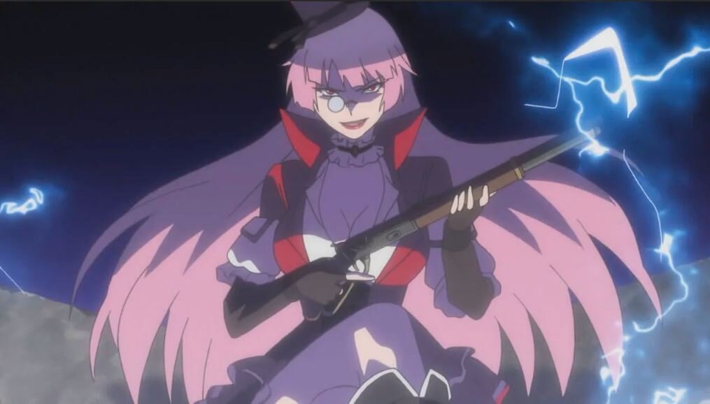 Изображено аниме - серебрянный страж