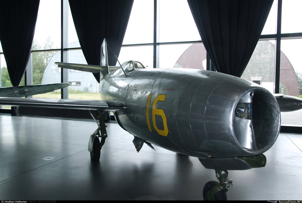 Самолет Як-23. Автор фото: Альберт Набиулин. Источник: https://russianplanes.net/