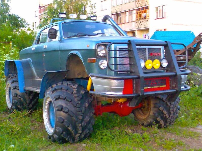 Gelentwagen и Hummer – российские самоделки