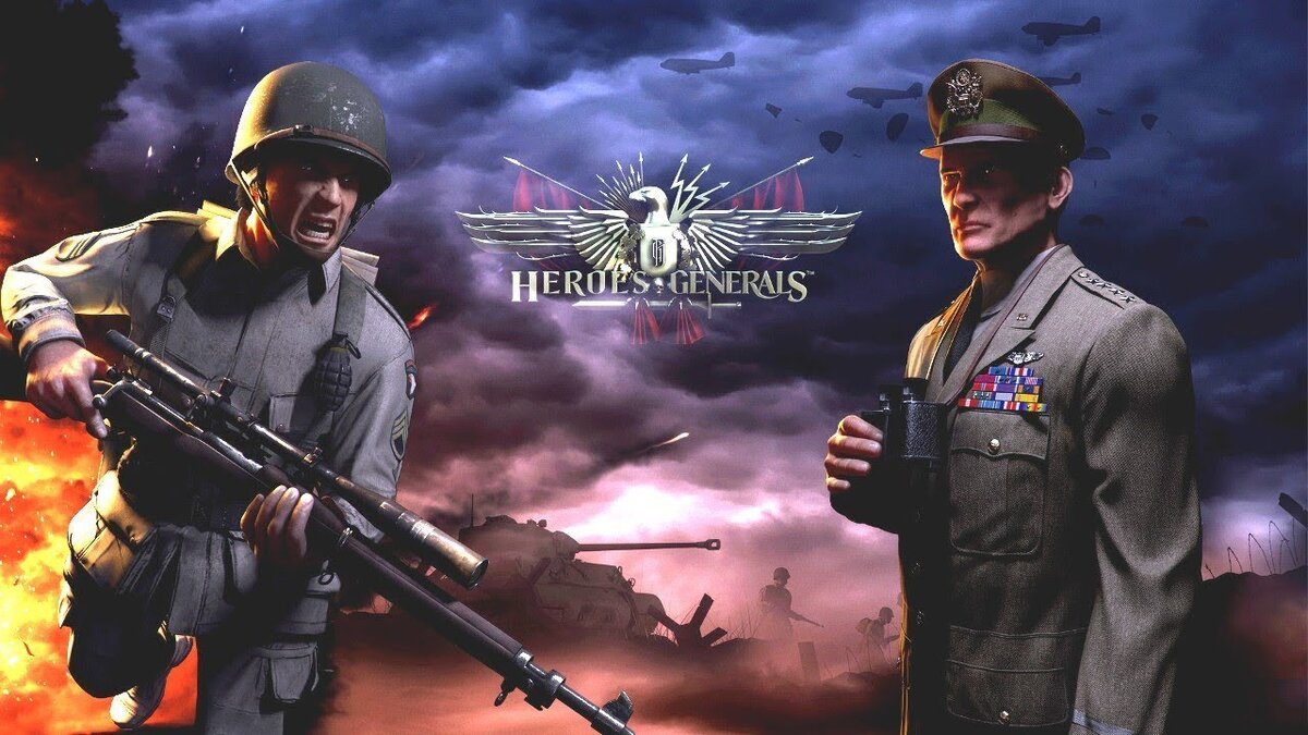 Heroes & Generals тебя скорей задавят чем застрелят. | Про Игры | Дзен