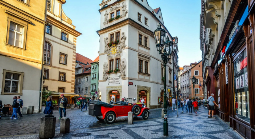 Чехия старый город