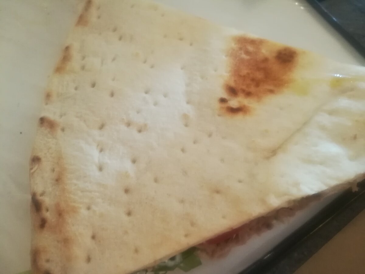 Готовая лепешка