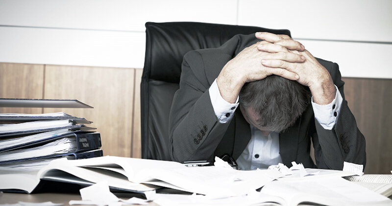 Примерно так я выглядел после 9 лет работы с бухгалтерами