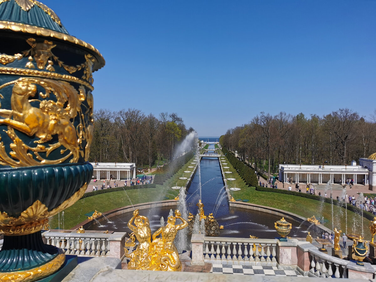 Большой каскад, Петергоф, Санкт-Петербург