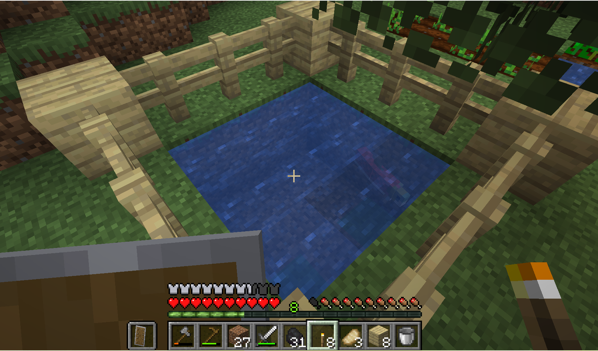 Лосось в аквариуме.