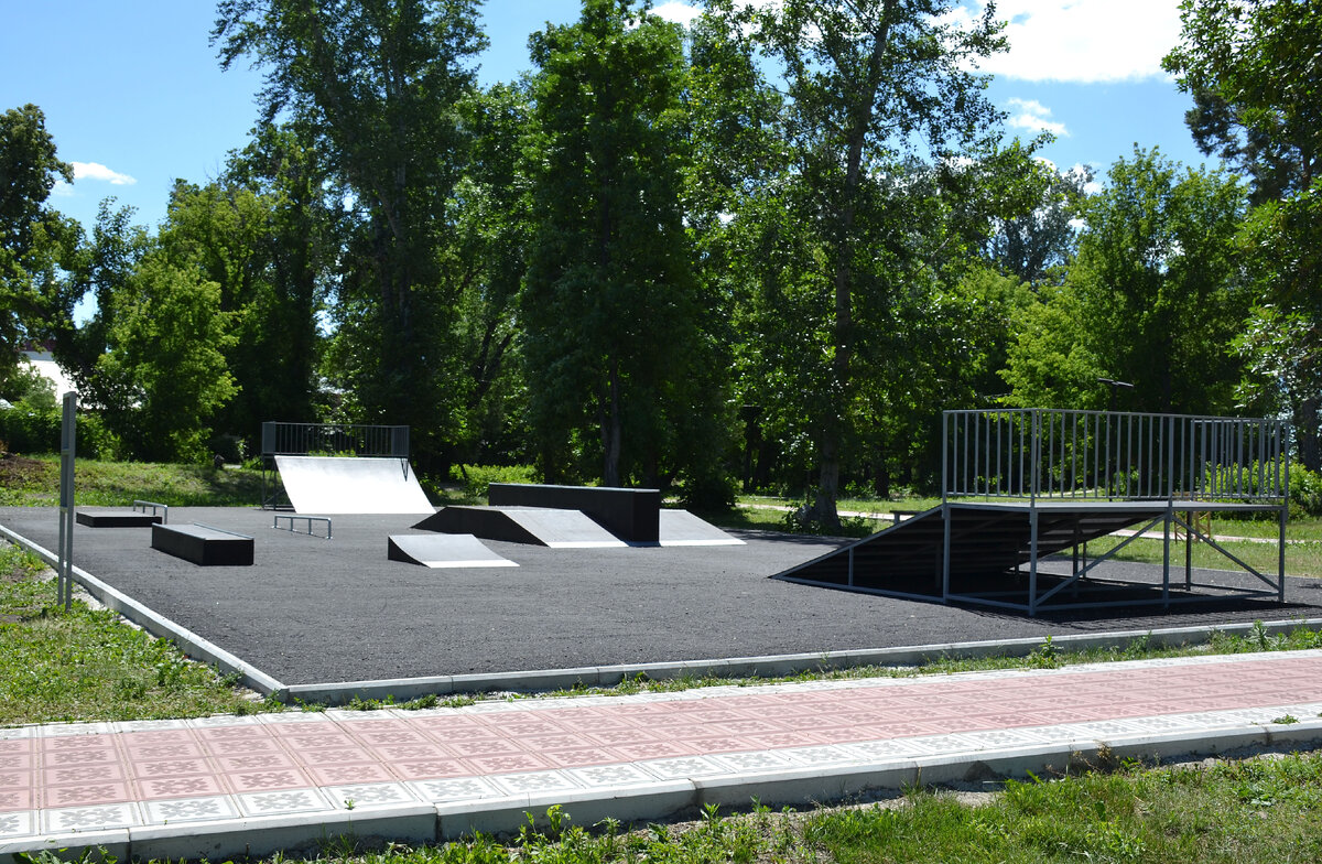 Первый скейт-парк в Шигонском районе