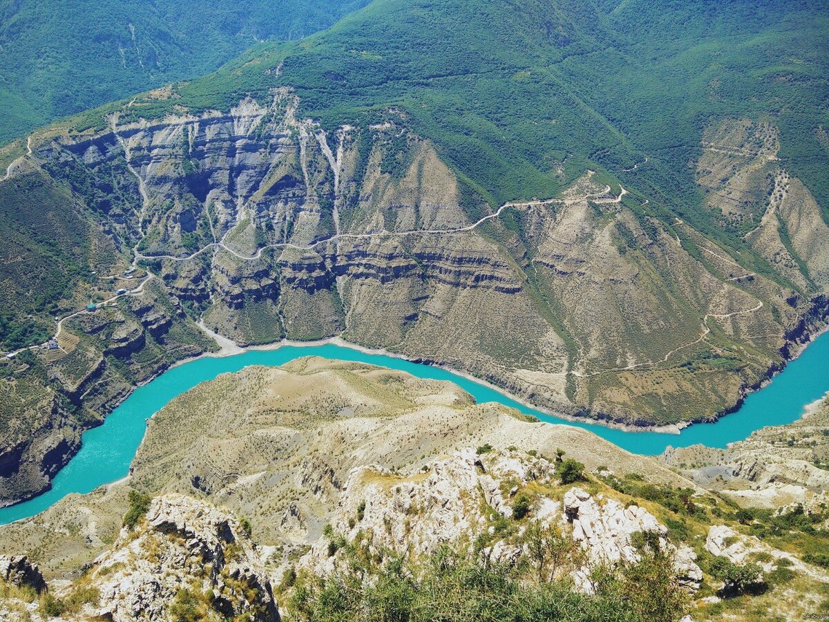 Сулакский каньон в дагестане фотографии