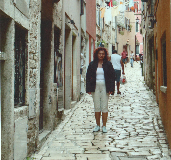 Аутентичные улочки Старого Ровиня, это был отличный отдых в сентябре, личный архив.