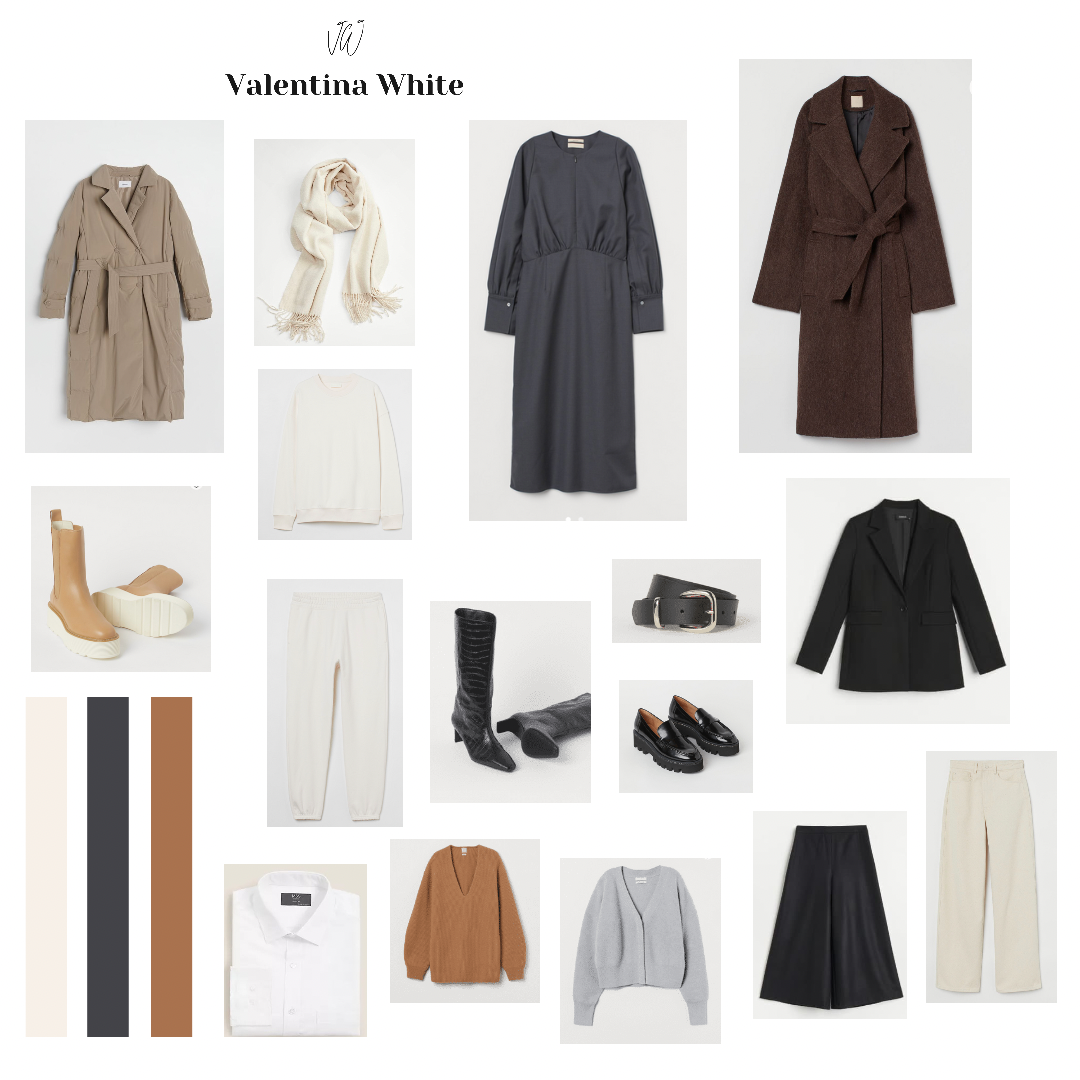 Пример капсулы с вещами Premium Quality (фото одежды из интернета)