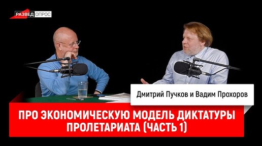 Вадим Прохоров про экономическую модель диктатуры пролетариата (часть 1)