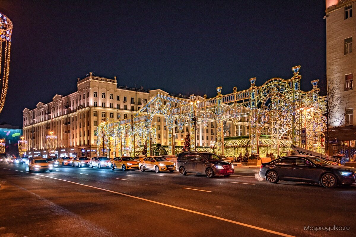 Погулять в москве красивые места вечером