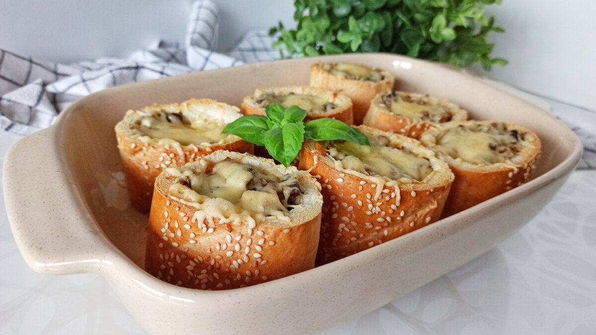 Закуска «Грибные пеньки»