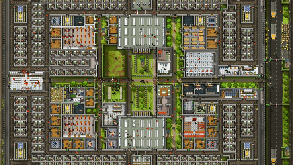 Prison architect комната для свиданий