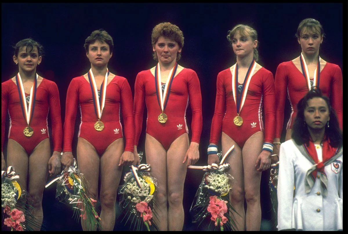 Сборная СССР по спортивной гимнастике 1980.