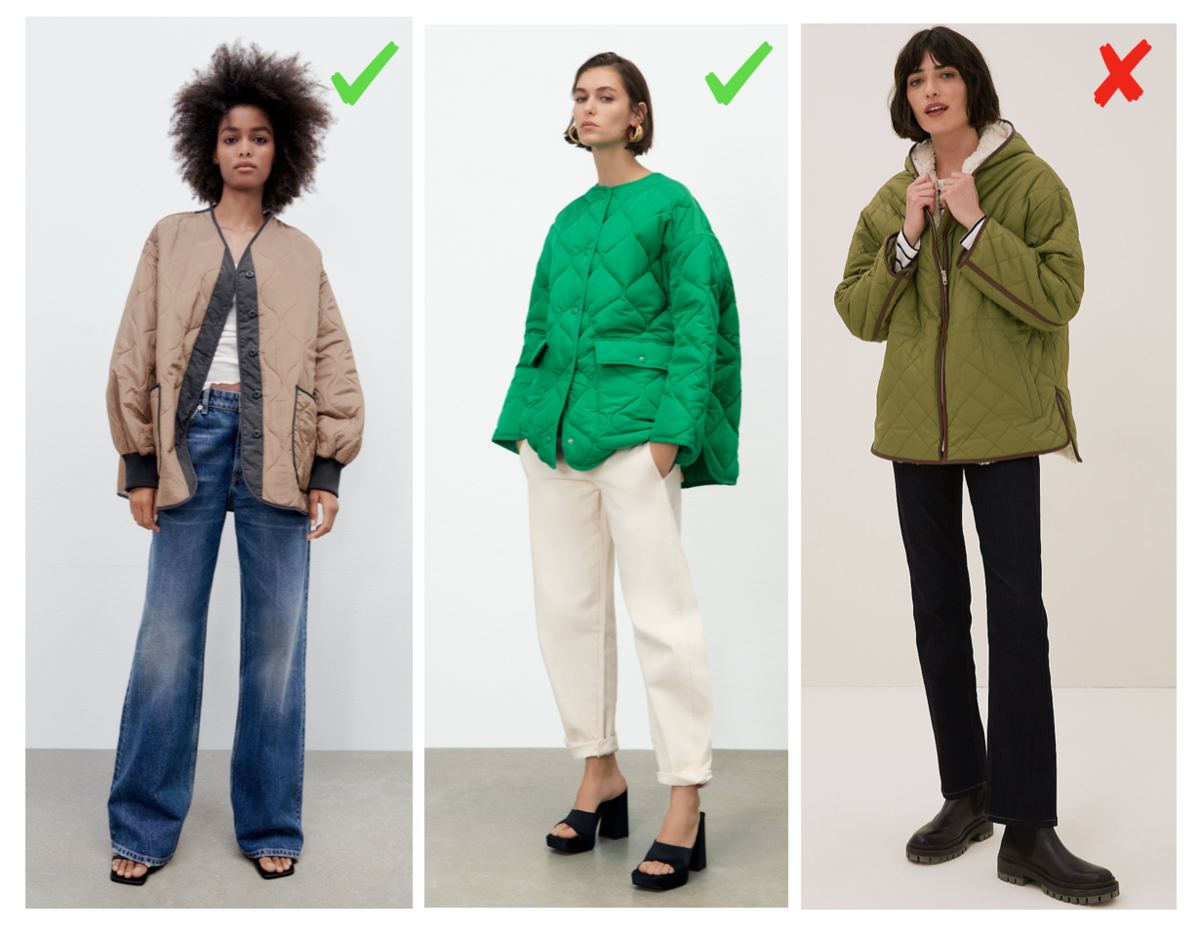 С чем носить пальто без воротника: 13 удобных и стильных вариантов