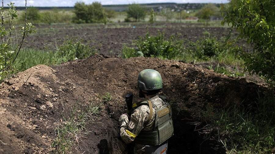 Солдат ВСУ. Северодонецк.  Фото: REUTERS/Ricardo Moraes
