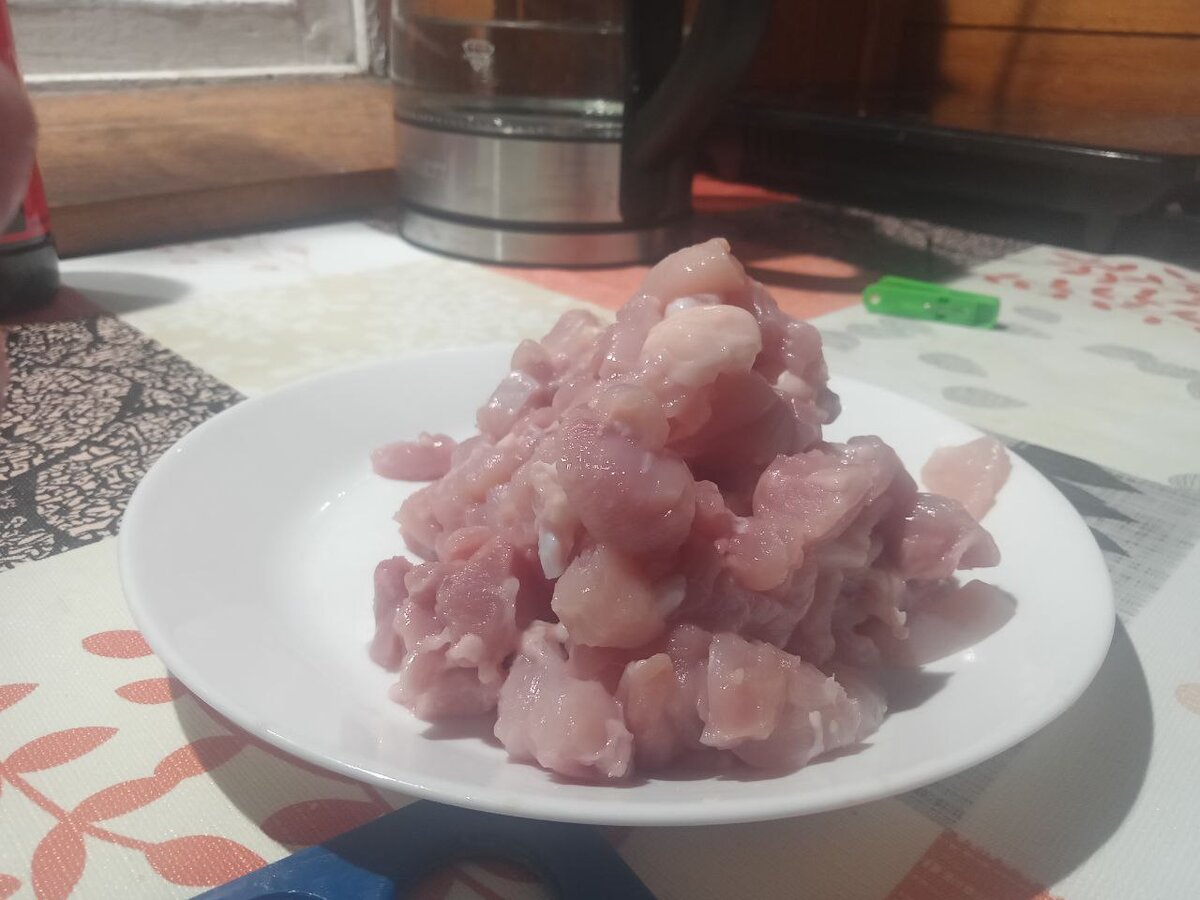 Можно резать меньше чем у меня, но мне так больше нравится.