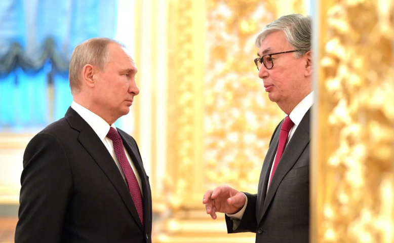 Путин и Токаев