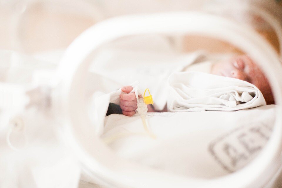     В отделении выхаживают крошечных малышей.