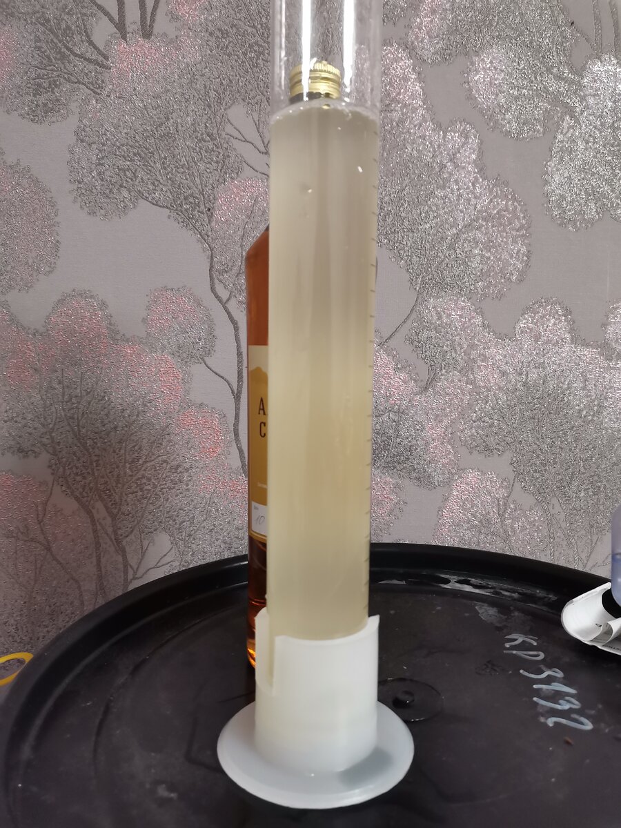 Фото автора. Фото до добавления бентонита.