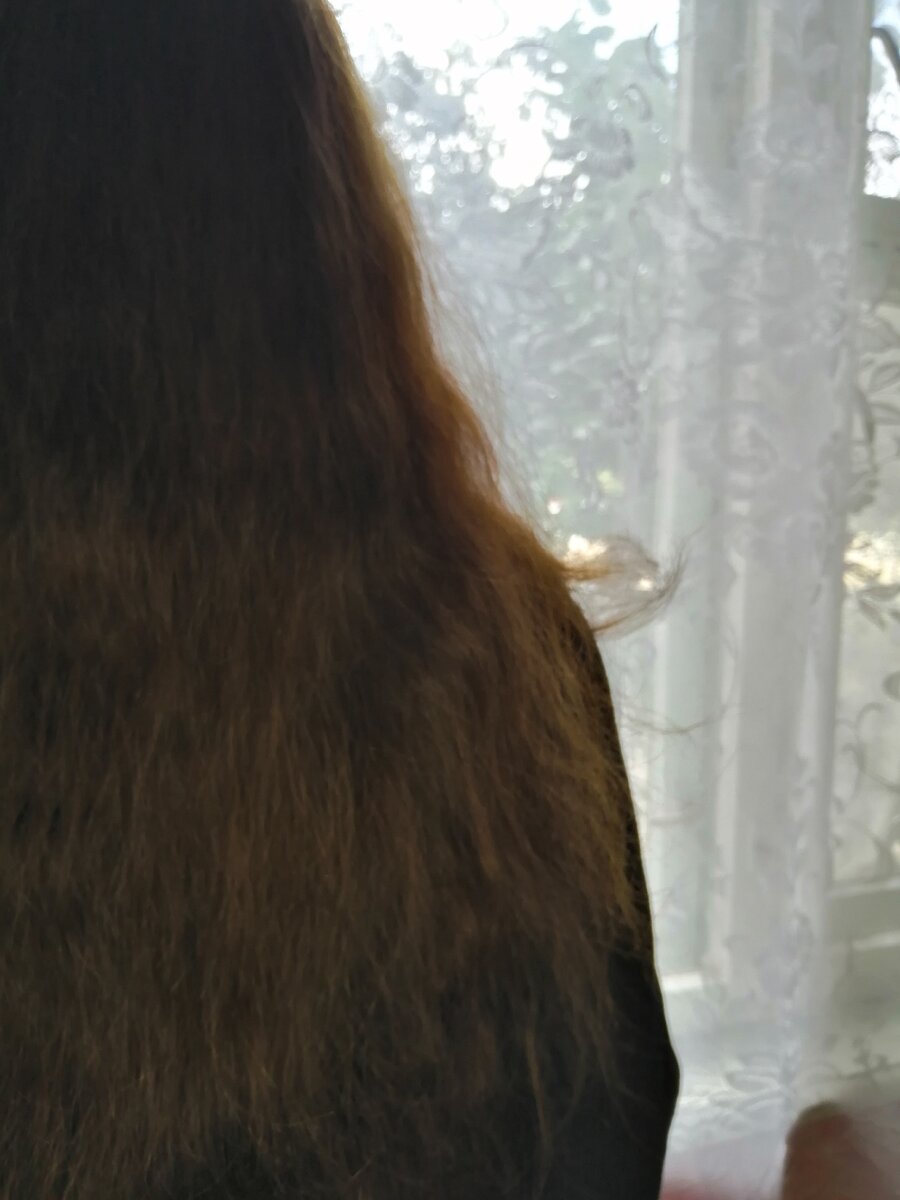 Вот такими ужасными были мои волосы до