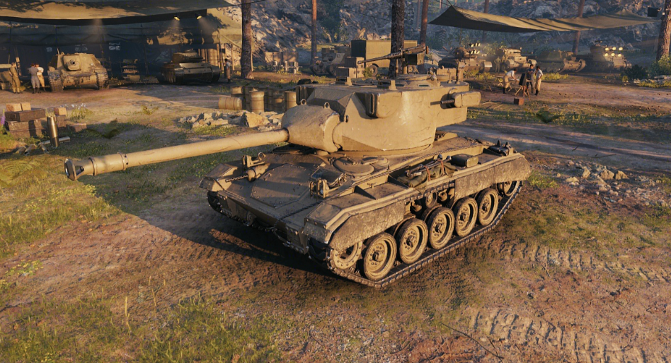 Старый забытый чаффик из WOT