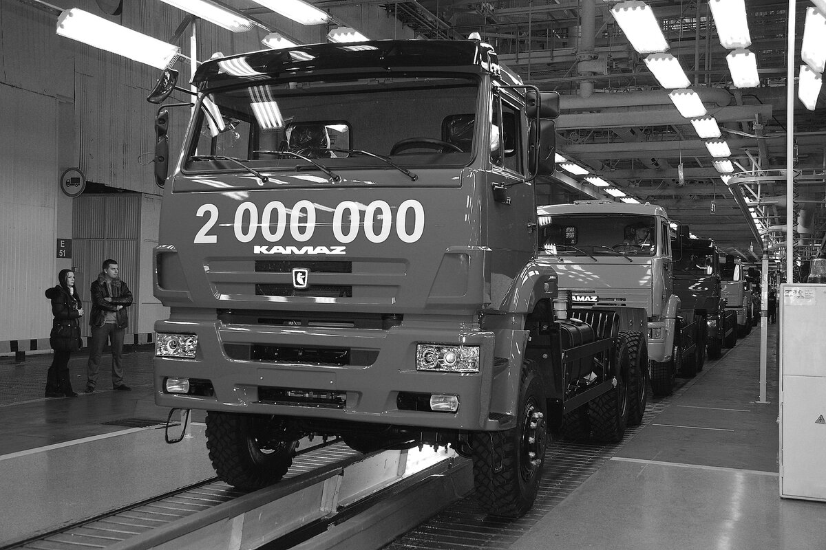 Производственная красота чисел: 2012.02 — 2 000 000 | KAMAZ-online | Дзен