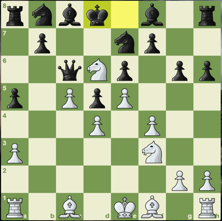 ход белых. Как бы Вы сыграли?