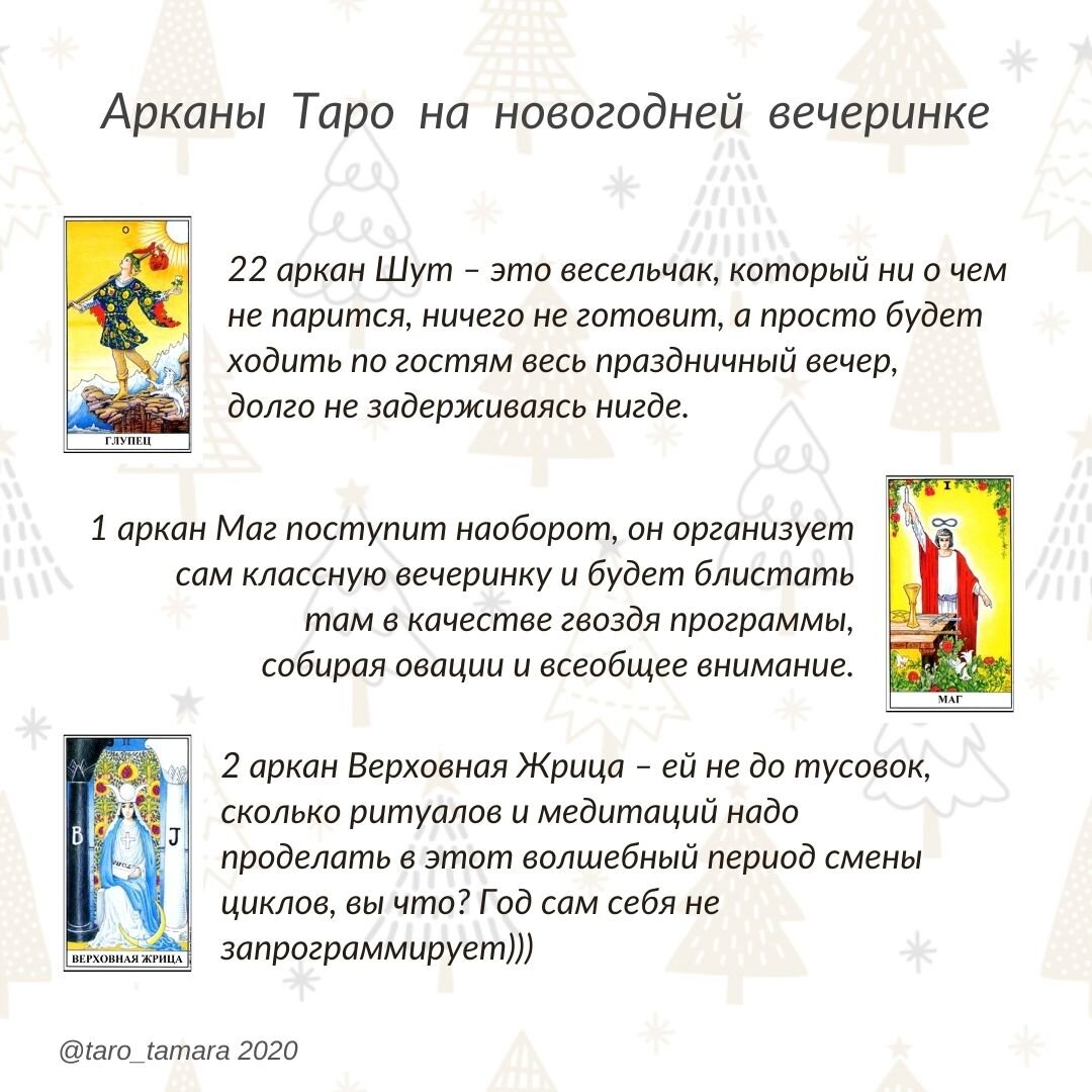 Автор - Таролог Тамара Черникова. Использование материалов публикации возможно только с разрешения автора.