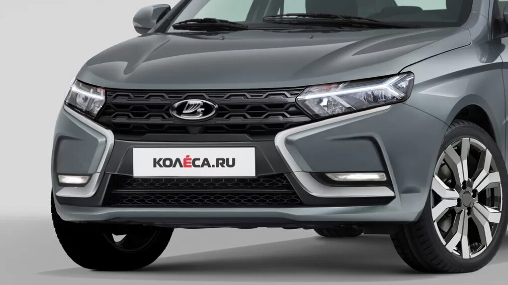 Рендер новой Lada Vesta, фото: Колёса.ру