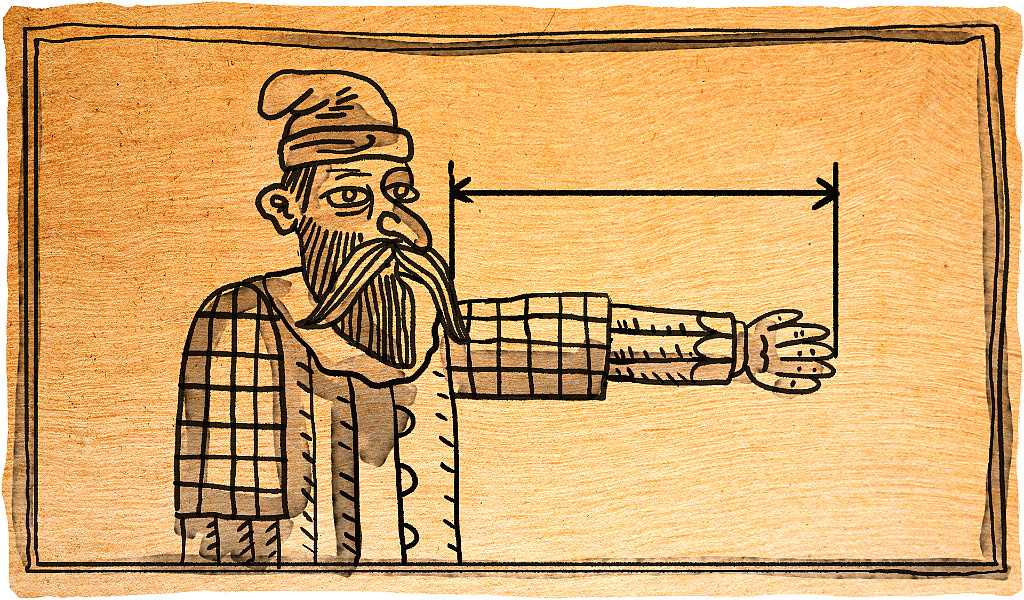 Аршин равен 71 сантиметру