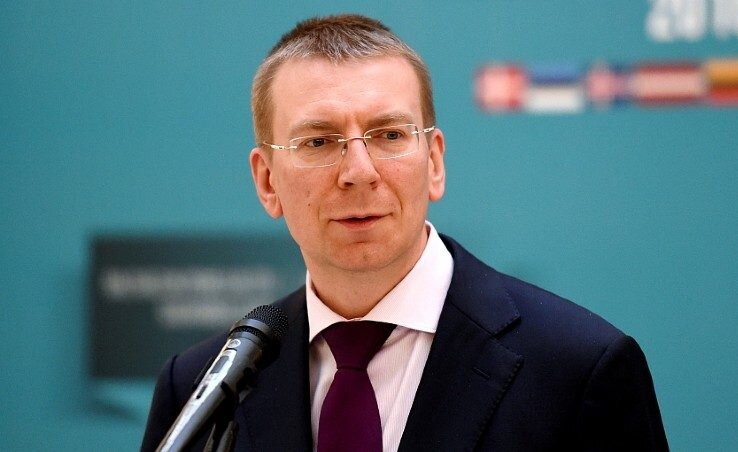 Глава МИД Латвии Эдгар Ринкевич
