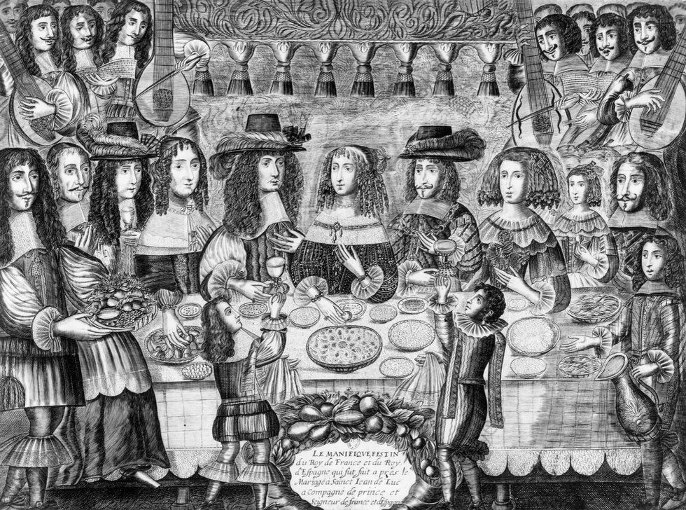 Свадебная церемония Людовика XIV и Марии-Терезии