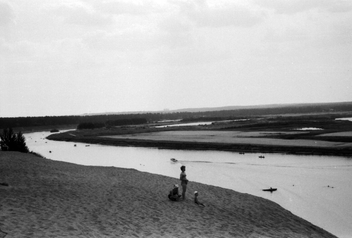 Вид на Серебряный бор. 1963-1964гг.