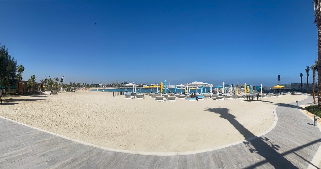 пляж Rove la mer beach 3*