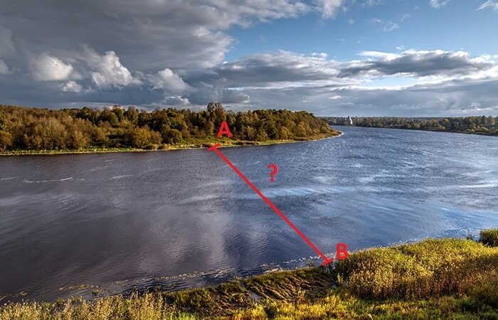 2 способа, которые помогут измерять ширину реки без заплыва по ней