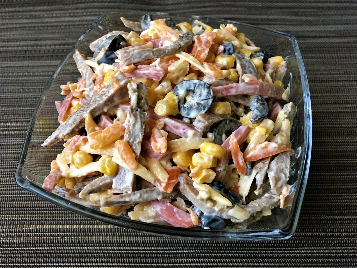 Салат из свиного сердца - 5 вкусных рецептов с фото