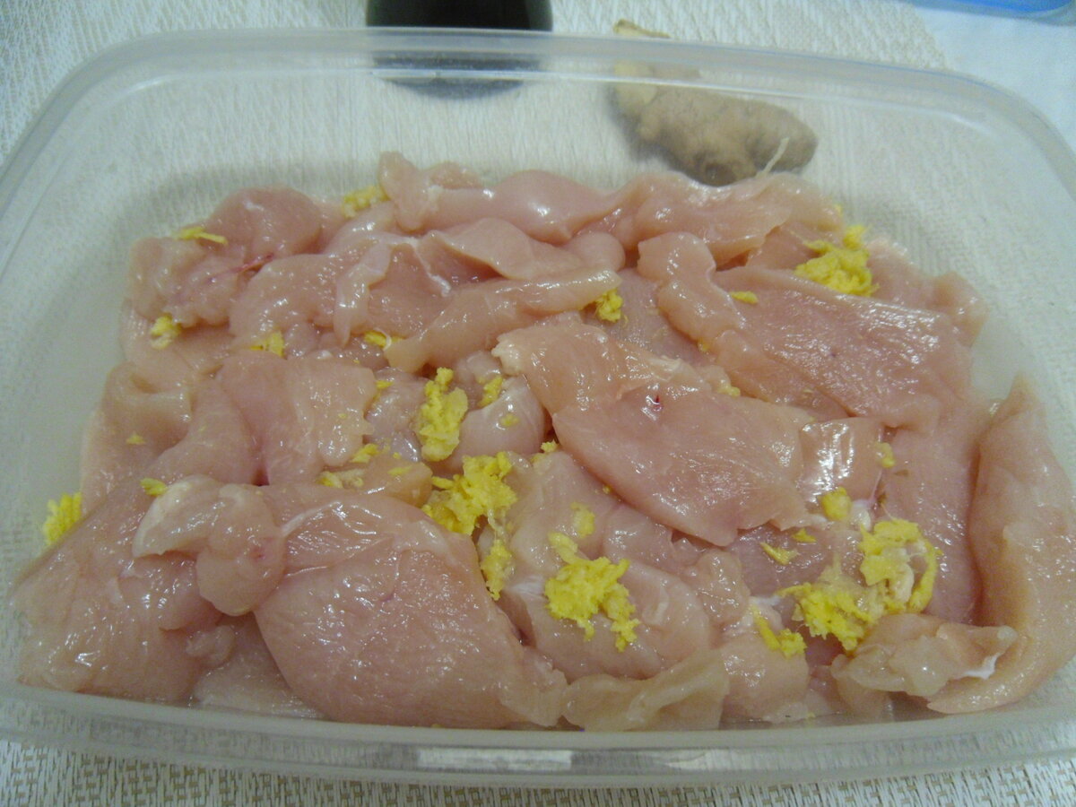 Вроде и немного имбиря, но..для меня было островато!.